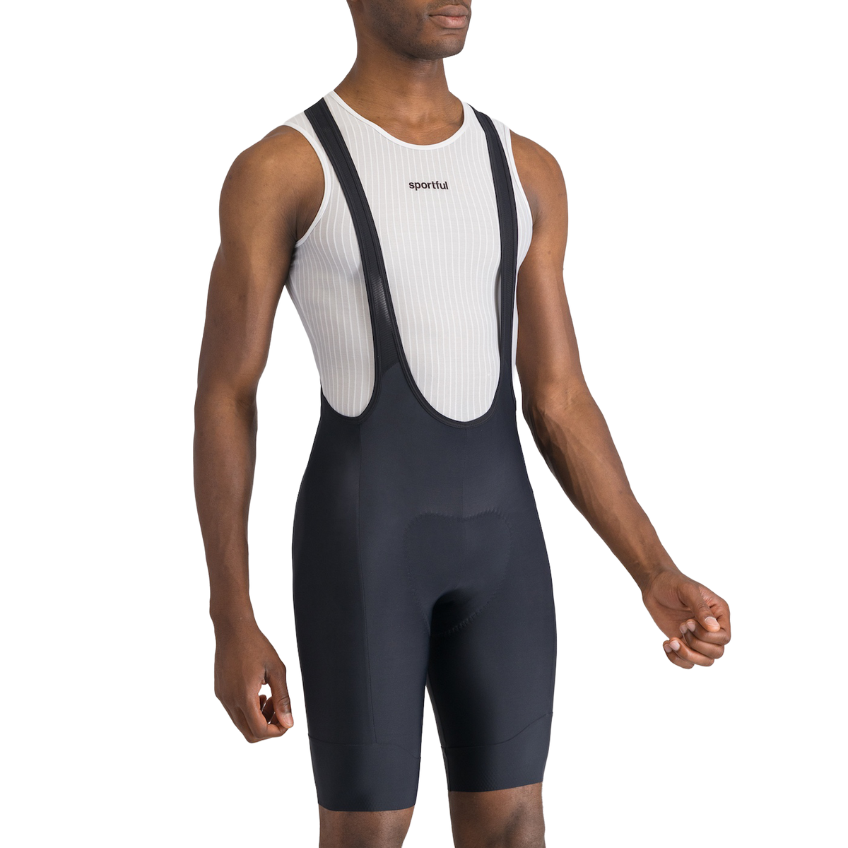 Krótkie Spodenki z Szelkami SPORTFUL PULSE Czarne