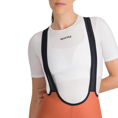 SPORTFUL PULSE Women's Short Bib Shorts Orange