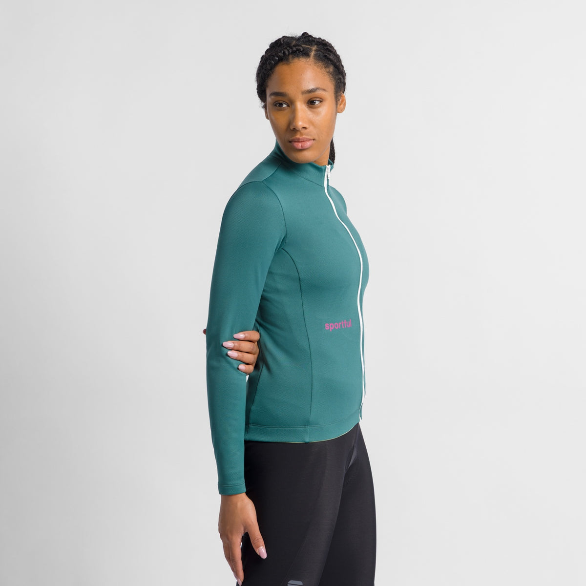 Green SPORTFUL CLASSIC Women's Long-Sleeve Jersey