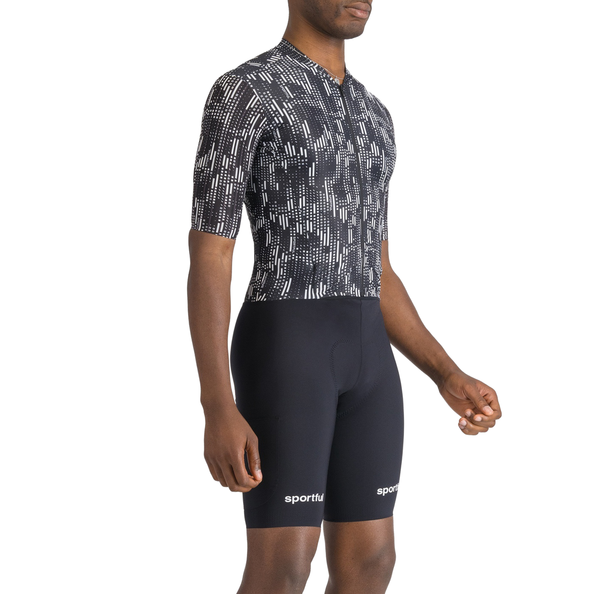 Kombination SPORTFUL G-SUIT Korte Ærmer Sort/Hvid