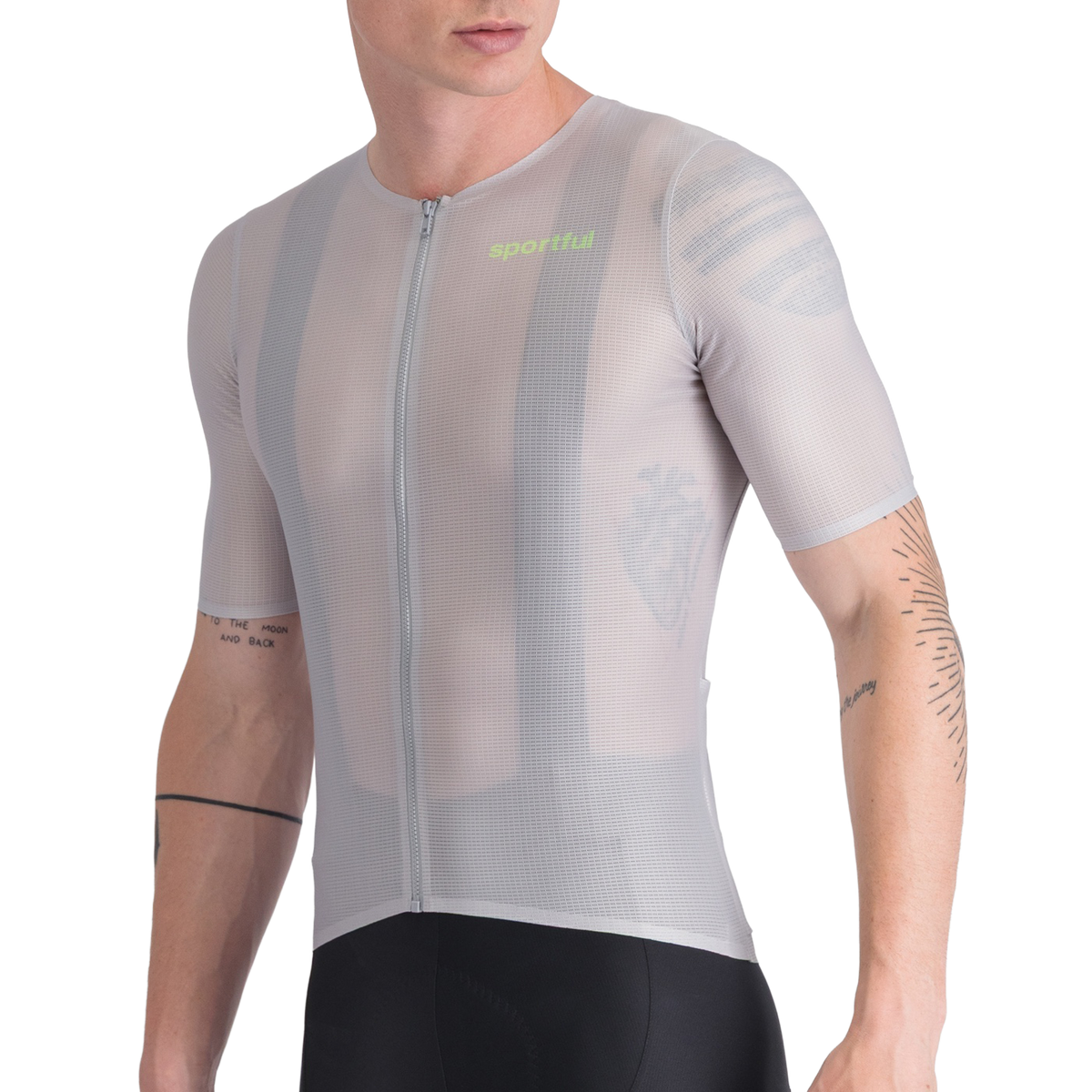 SPORTFUL LIGHT 2 Lyhythihainen Pyöräilypaita Harmaa