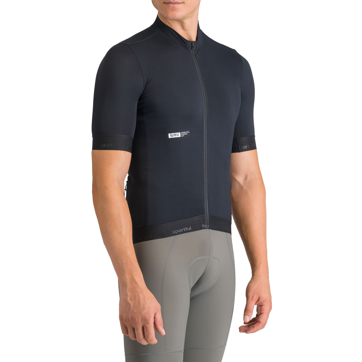 Trøje SPORTFUL SRK 2 Korte Ærmer Sort