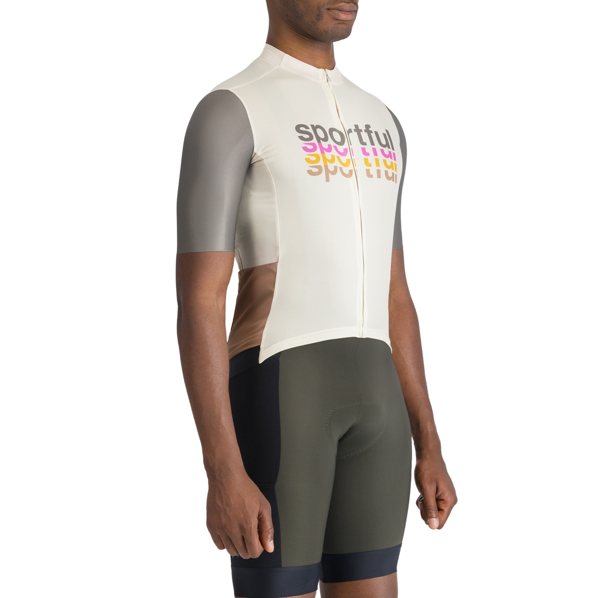 Tröja SPORTFUL SUPERGIARA 2 LOGO Korta Ärmar Grädde