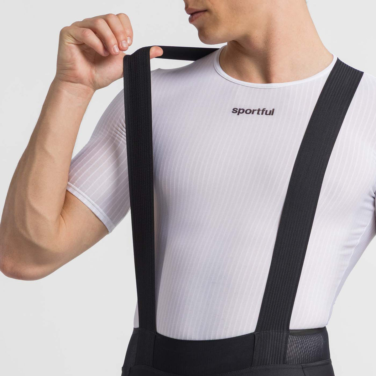 Lyhyt henkselipyöräilyshortsit SPORTFUL LTD 2 Musta