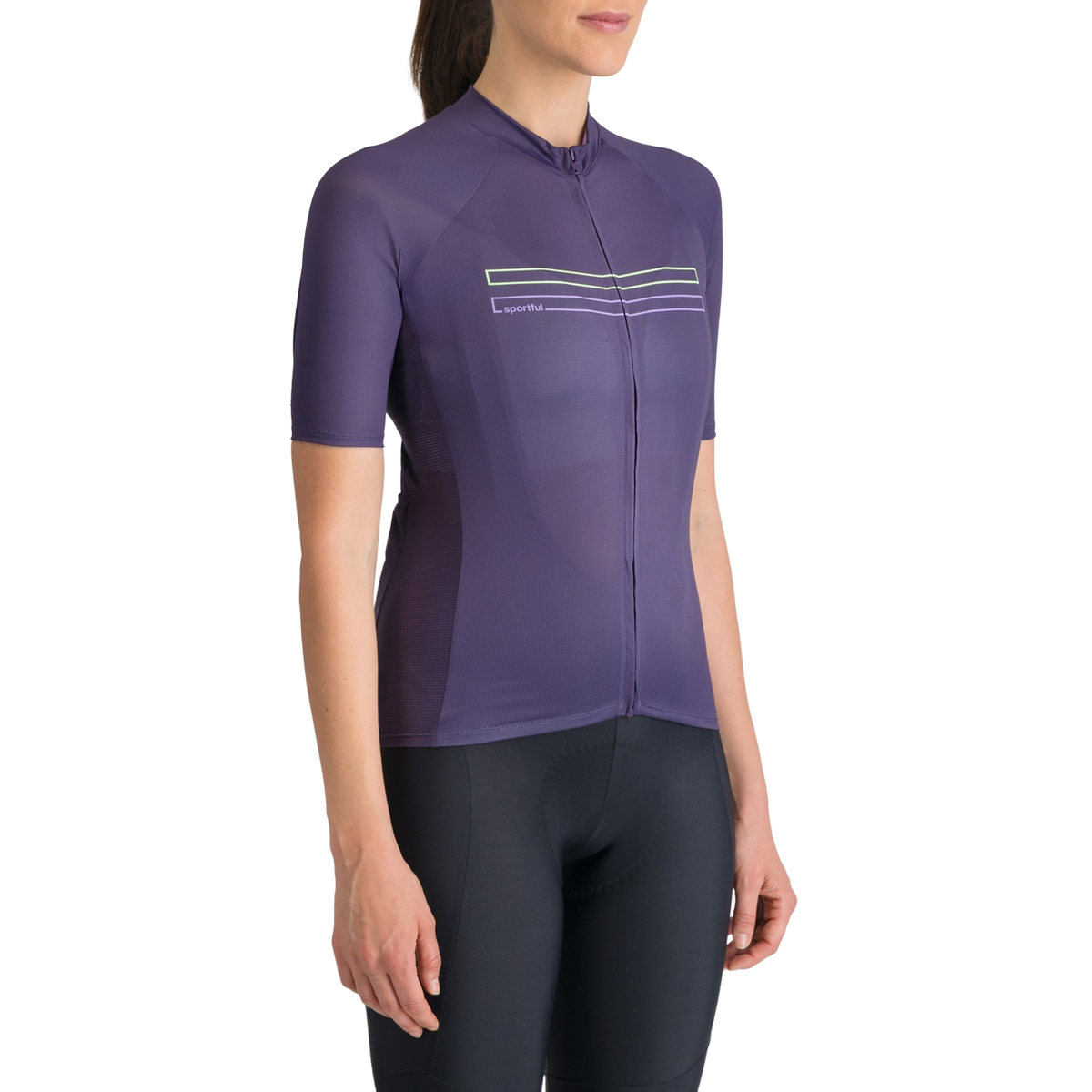 Trøje SPORTFUL STARLIGHT 2 Korte Ærmer Dame Lilla