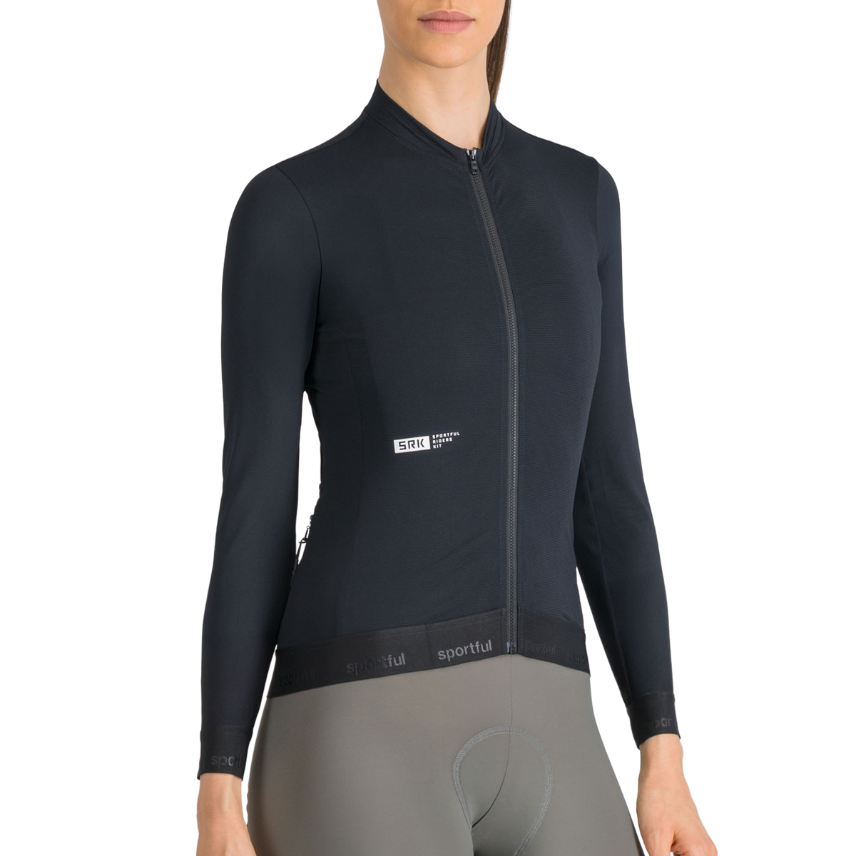 Trøje SPORTFUL SRK Lange Ærmer Dame Sort