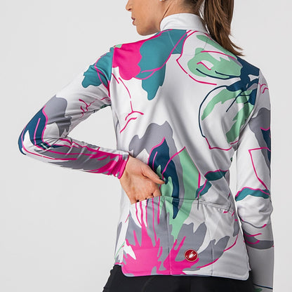 CASTELLI UNLIMITED THERMAL Dame Langærmet Trøje Grå/Blå