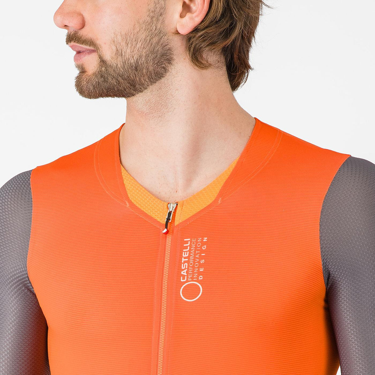CASTELLI SATURDAY MORNING Suit Orange/Grey