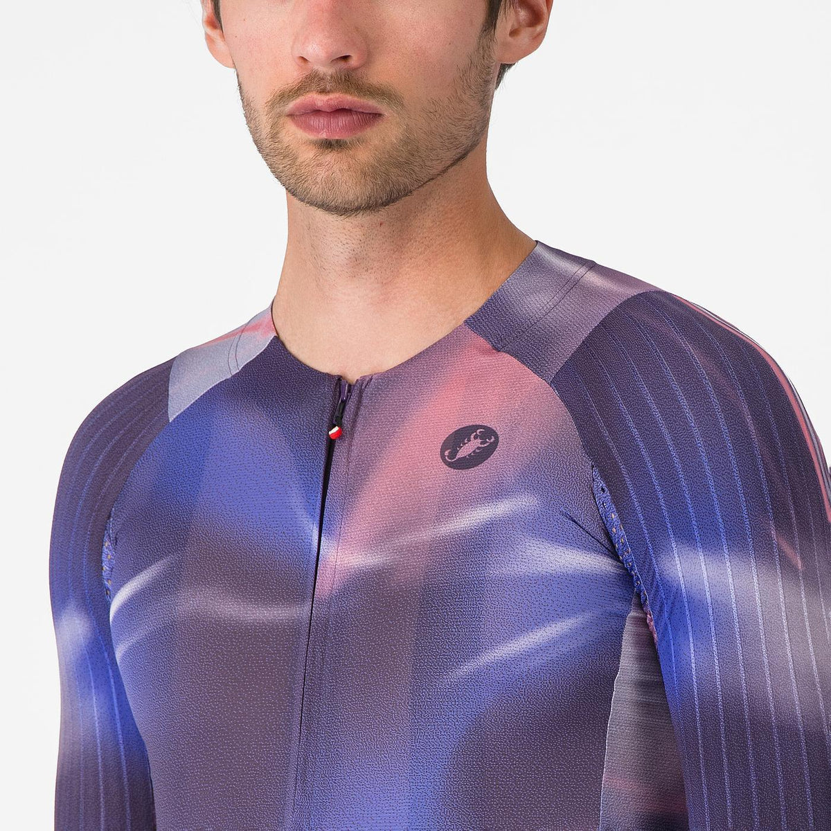 CASTELLI AERO RACE 8S Short Sleeve Jersey Purple