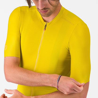 CASTELLI ESPRESSO 2 lühikeste varrukatega särk kollane