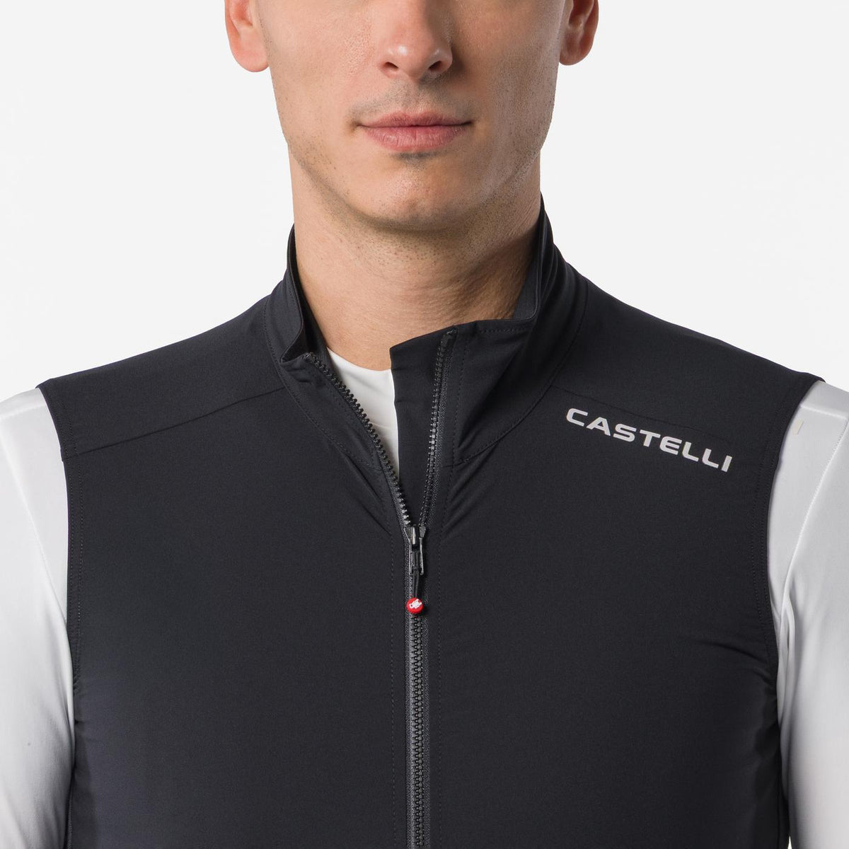 CASTELLI ESPRESSO 2 Sleeveless Jacket Black/White