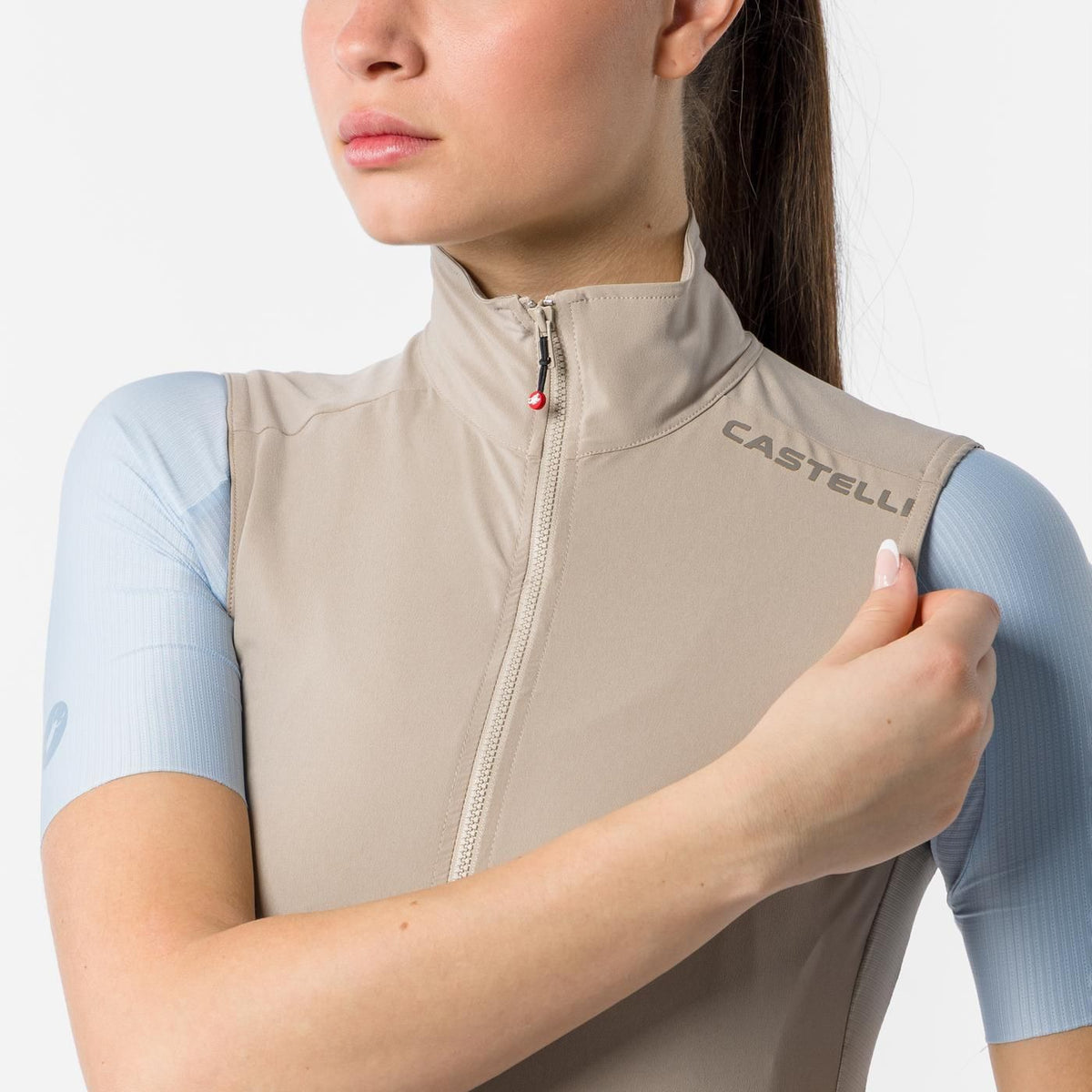Väst CASTELLI ESPRESSO 2 Dam Beige