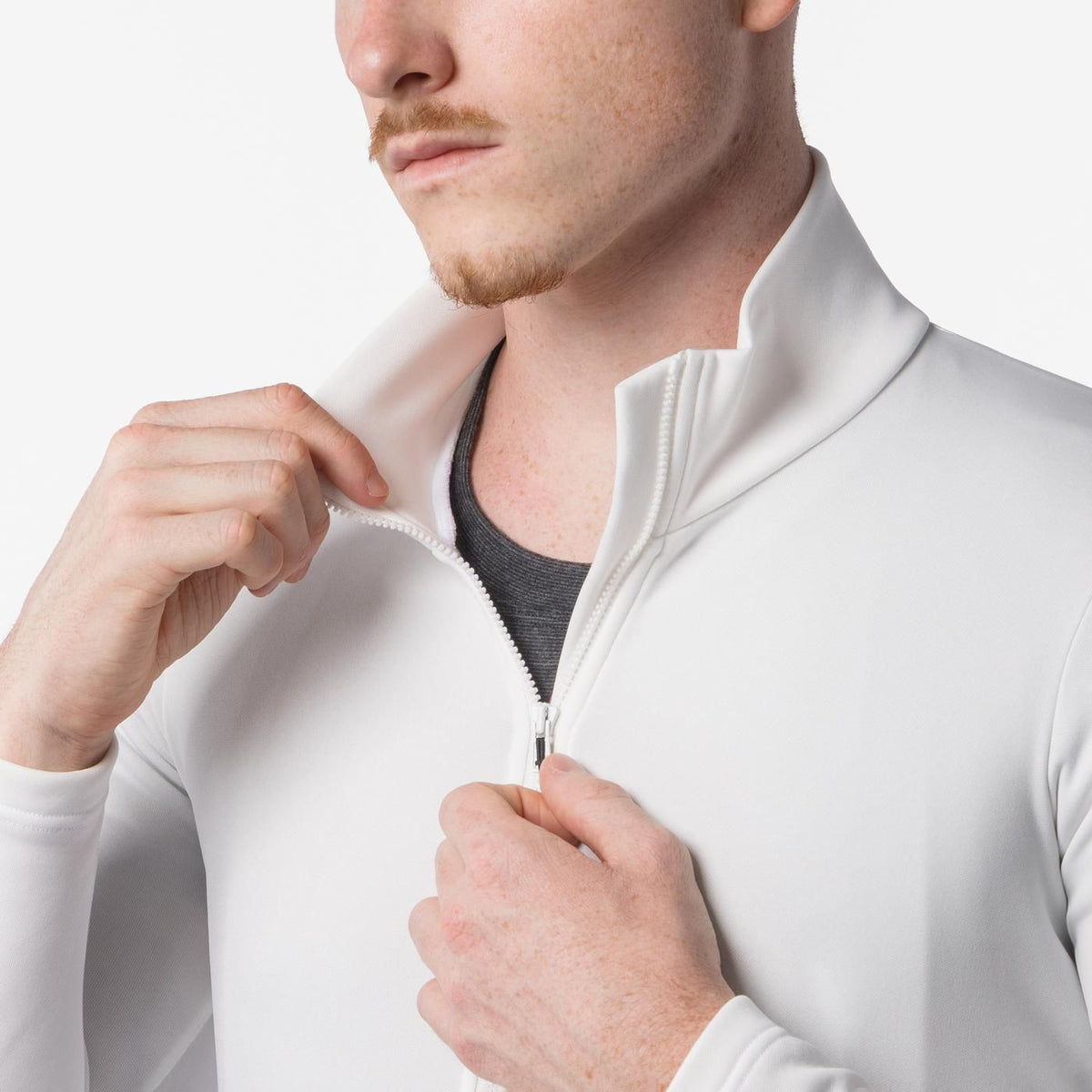 Tröja CASTELLI COMPETIZIONE THERMAL Långärmad Elfenben