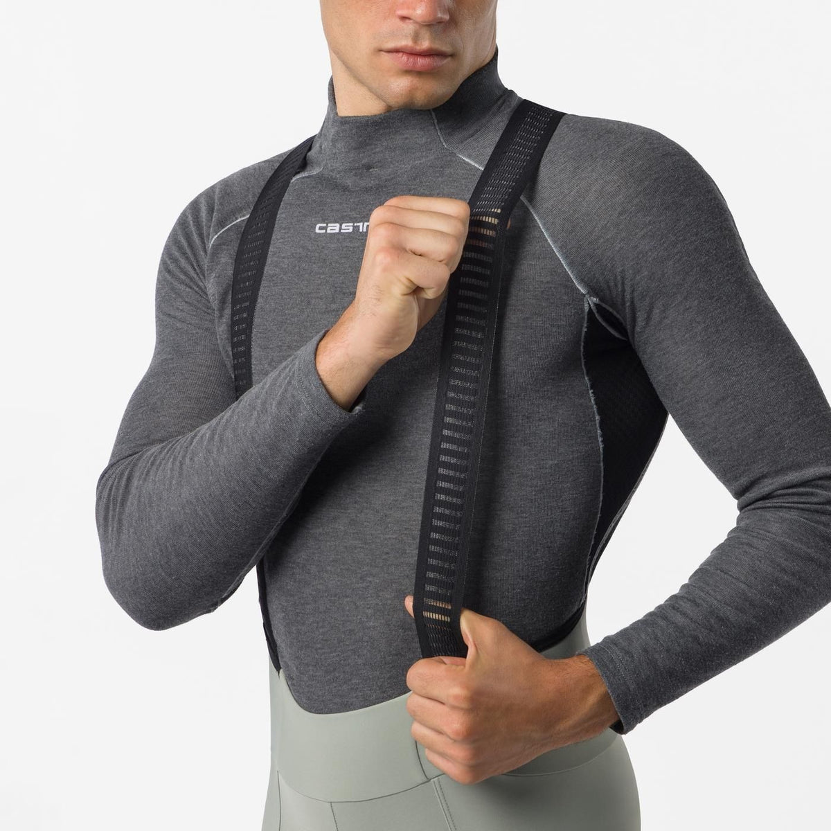 Dlouhé Kalhoty s Laclem CASTELLI ESPRESSO 2 Zelené