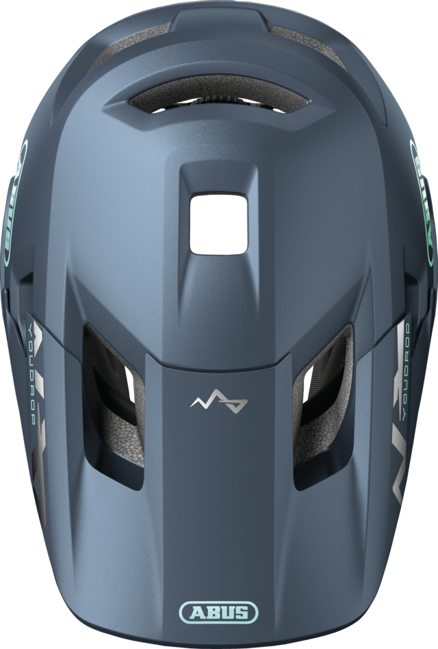 Kask MTB ABUS YOUDROP FF Junior Midnight Blue