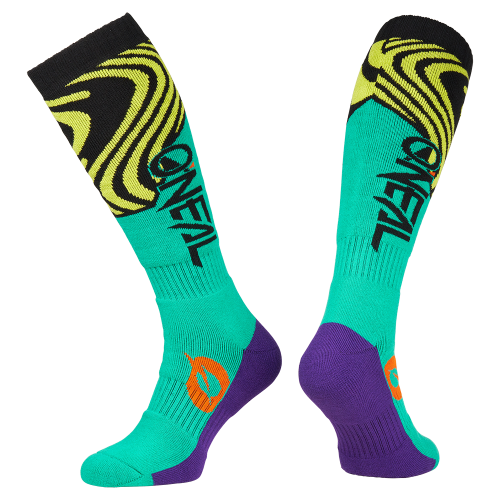 O'NEAL PRO MX NOVA -sukat, turkoosi/keltainen