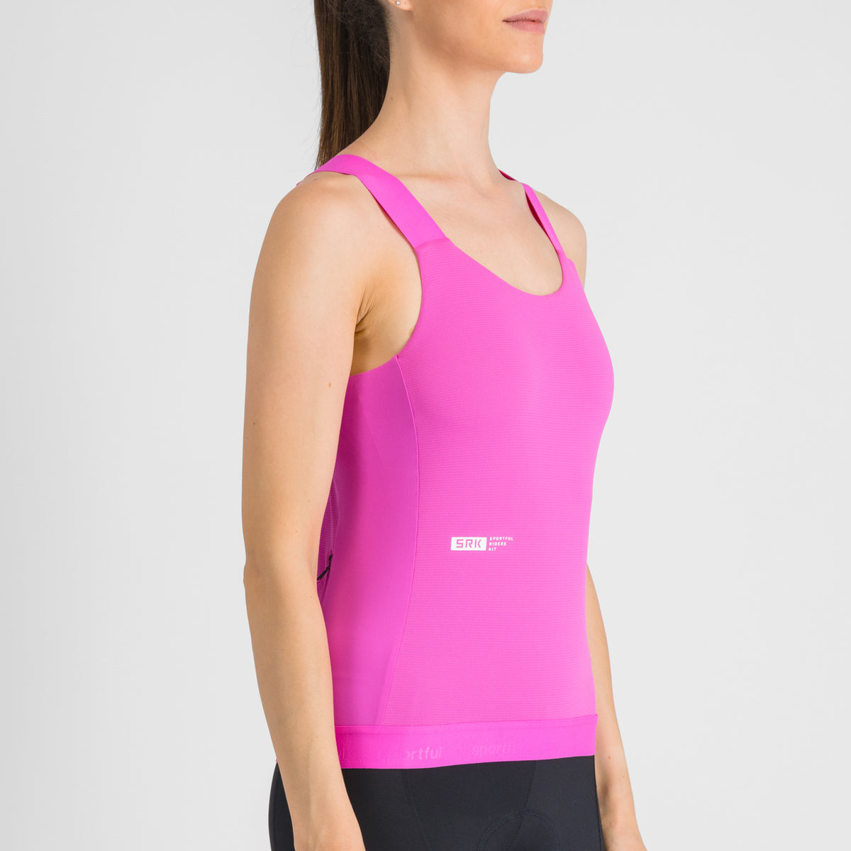 Cykeltrøje SPORTFUL SRK TOP Ærmeløs Dame Rosa