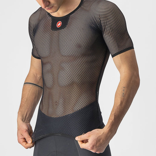 Spodní Prádlo CASTELLI CORE MESH 3 Krátký Rukáv Černá