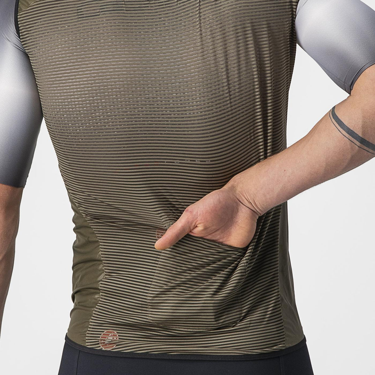 CASTELLI ARIA Sleeveless Gilet Brown