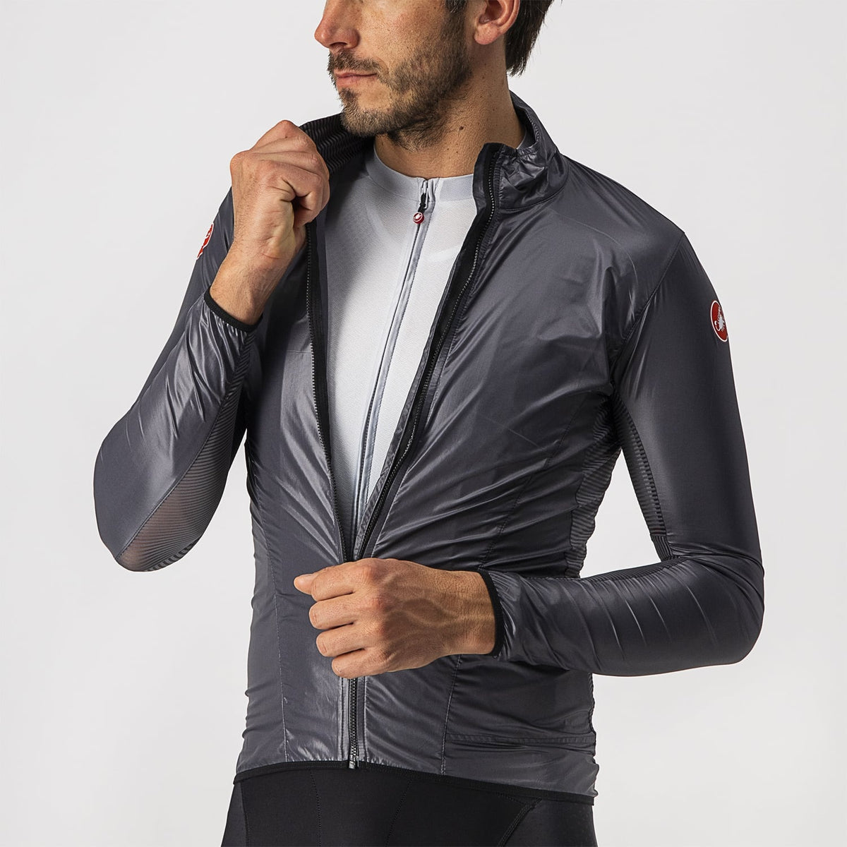CASTELLI ARIA SHELL Dark Grey Jacket