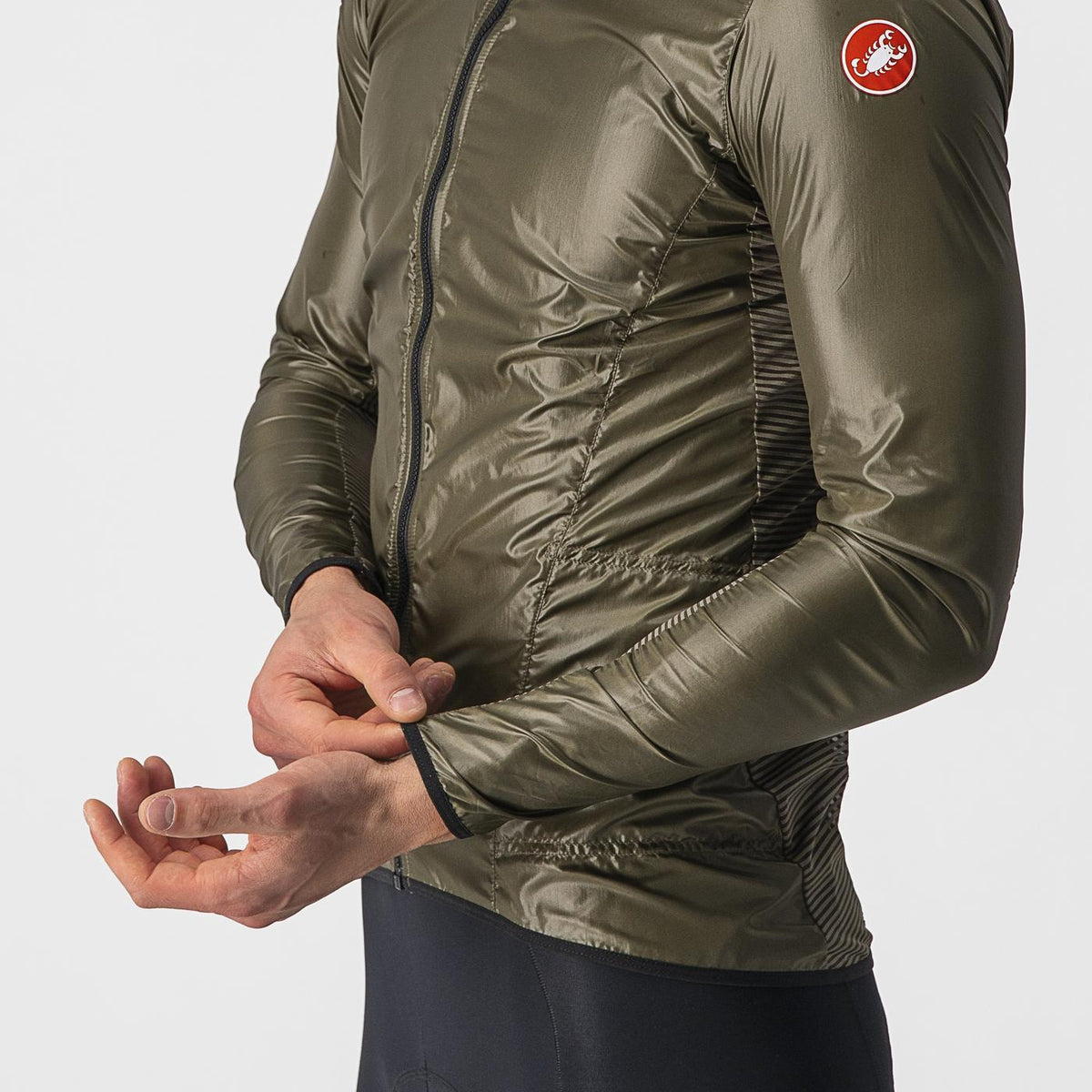 CASTELLI ARIA SHELL-jacka Brun