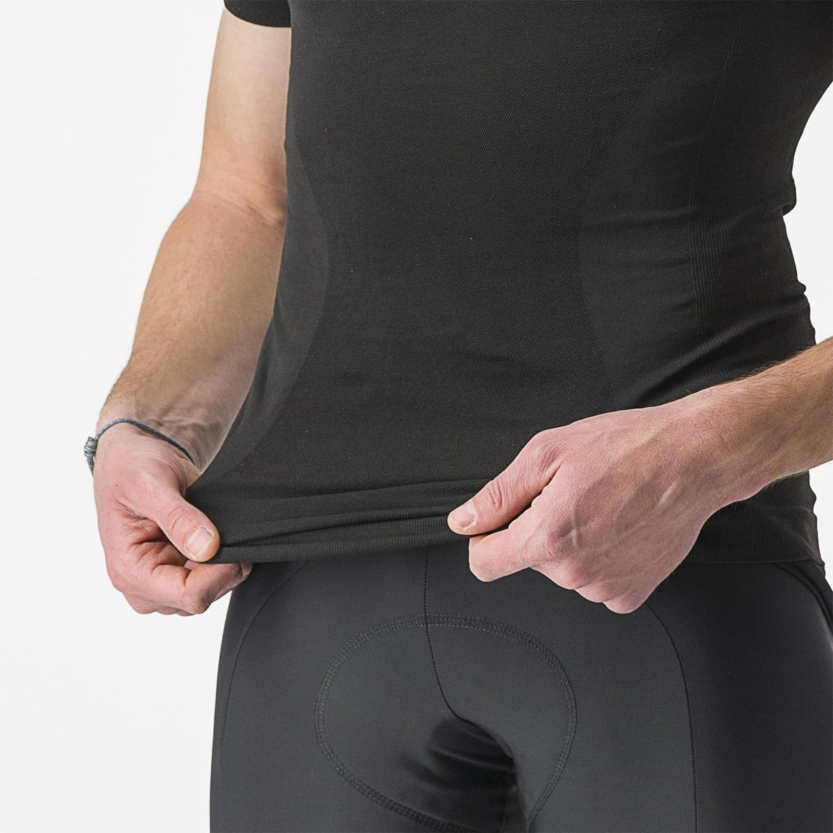 CASTELLI CORE SEAMLESS Kortærmet Undertrøje Sort