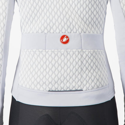 Tricou CASTELLI SFIDA 2 Damă cu Mânecă Lungă Gri Deschis