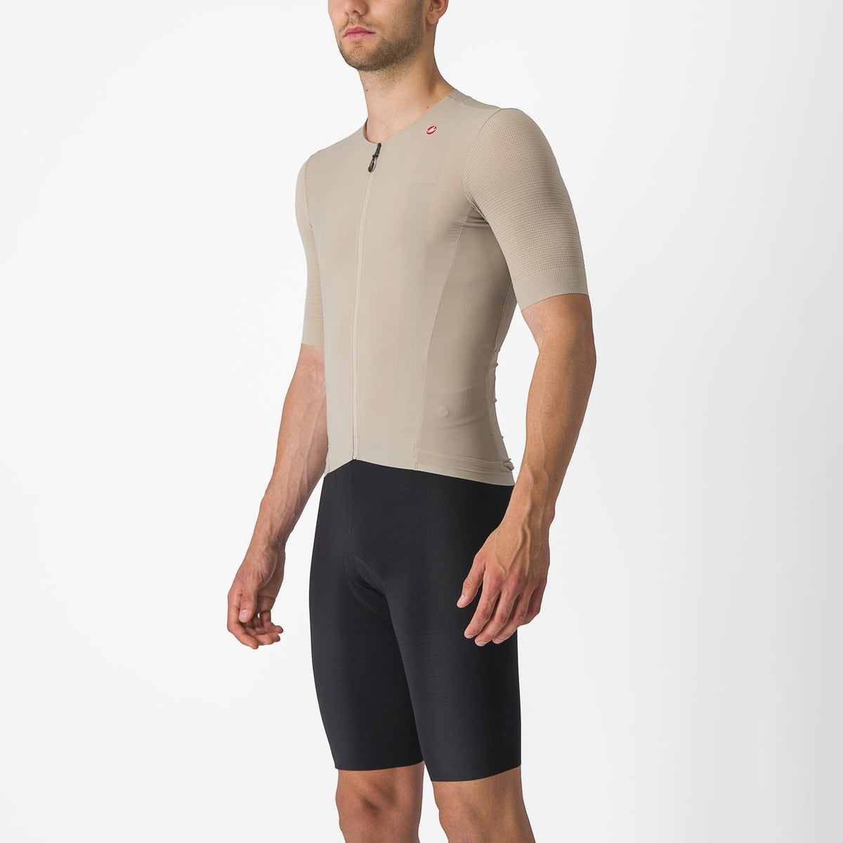 CASTELLI PREMIO Short Sleeve Jersey Beige