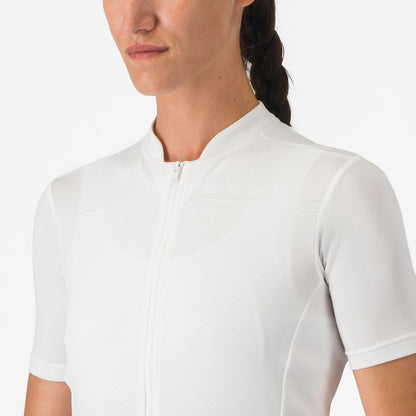 Tröja CASTELLI ANIMA 4 Dam Kortärmad Vit
