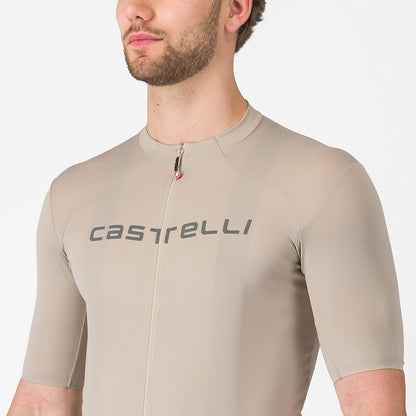 Tricou CASTELLI PROLOGO LITE Mânecă Scurtă Bej