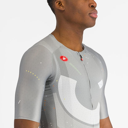 CASTELLI R-A/D kortärmad tröja Flerfärgad Grå