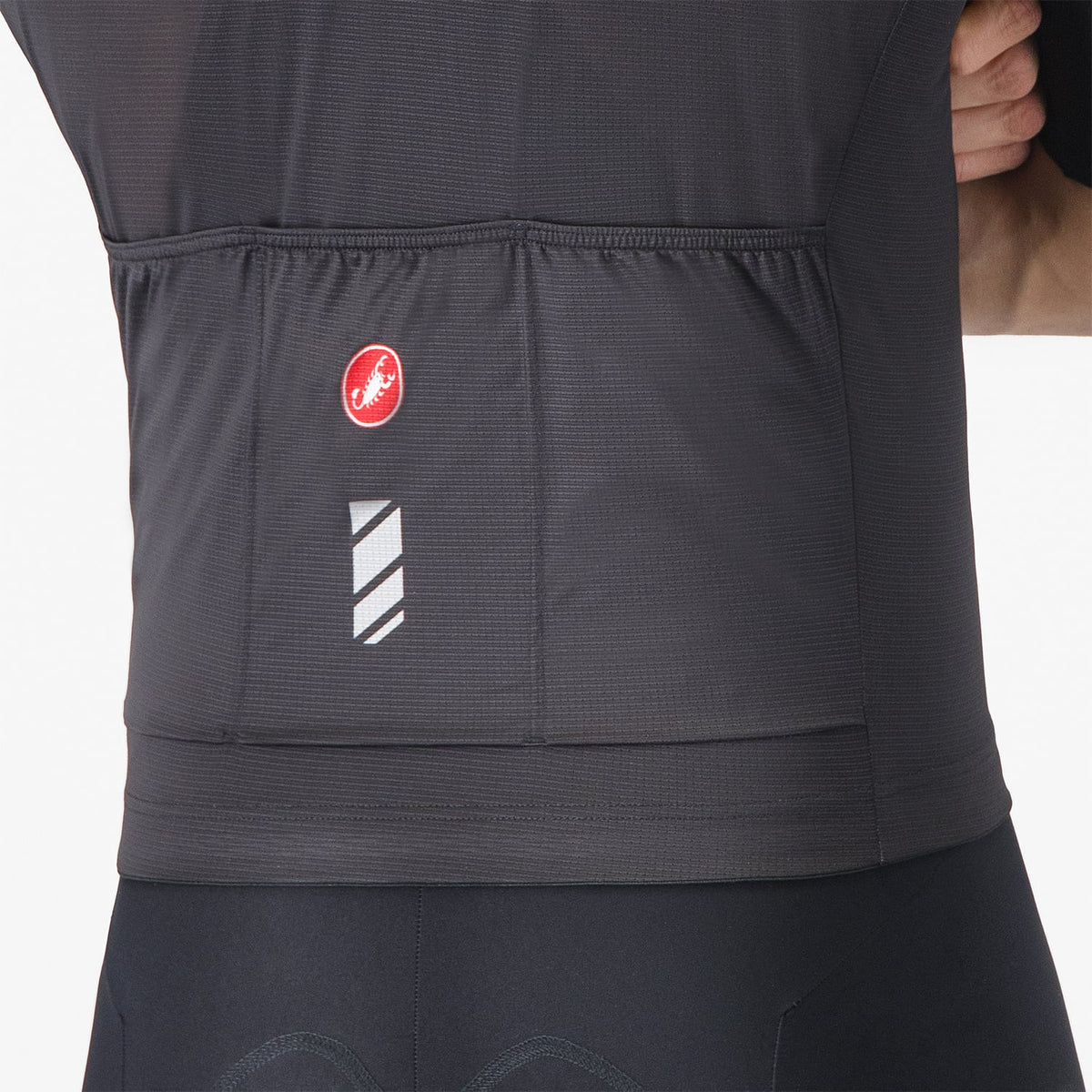 CASTELLI UNLIMITED ENTRATA 3 Kortærmet Trøje Sort