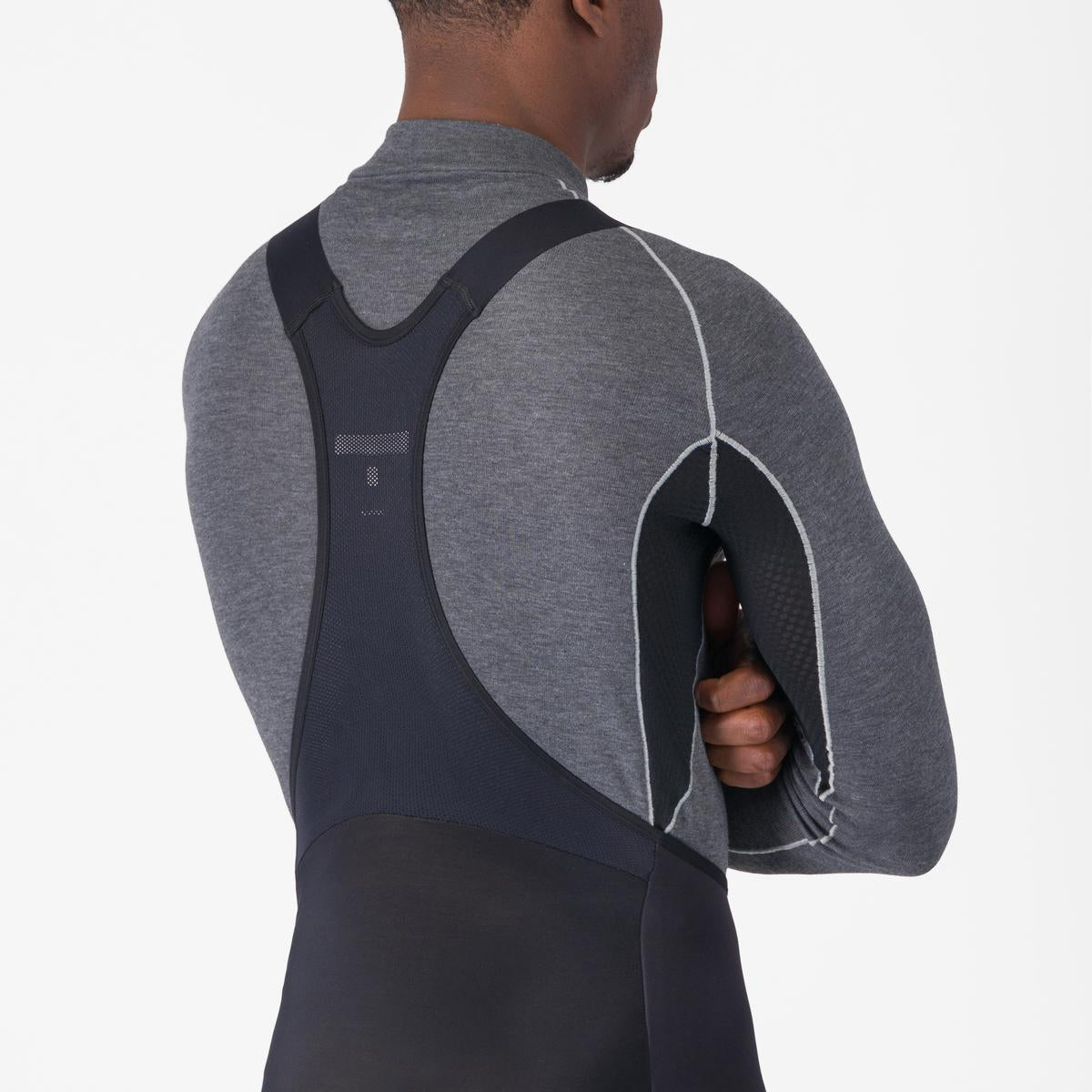 CASTELLI POLARE 4 lang seler-bukseholder sort