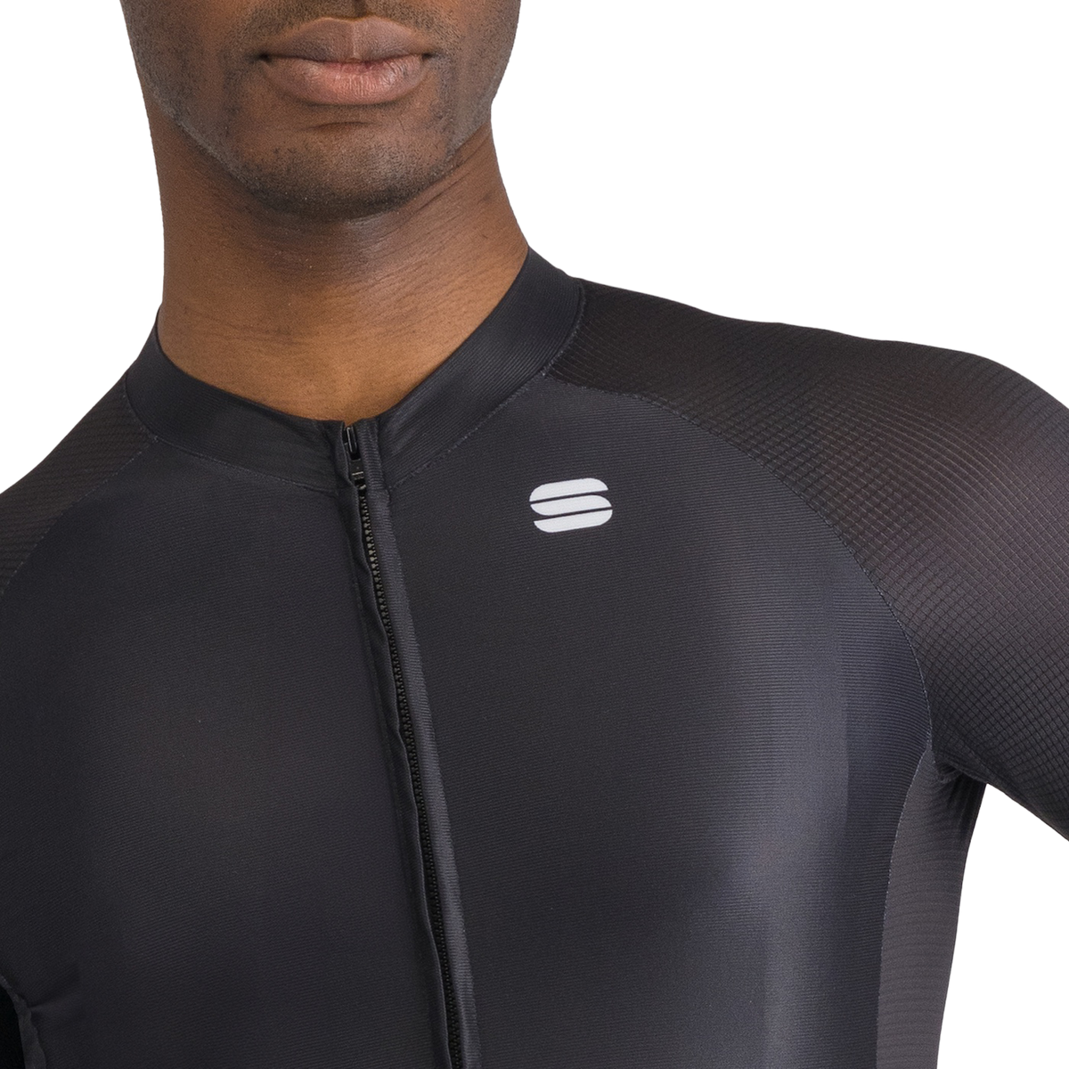 Trøje SPORTFUL SUPERNOVA Korte Ærmer Sort