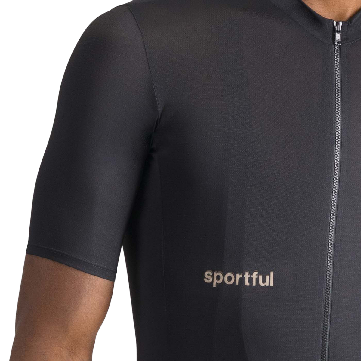 Μπλούζο SPORTFUL CLASSIC JERSEY Κοντό Μανίκι Μαύρο