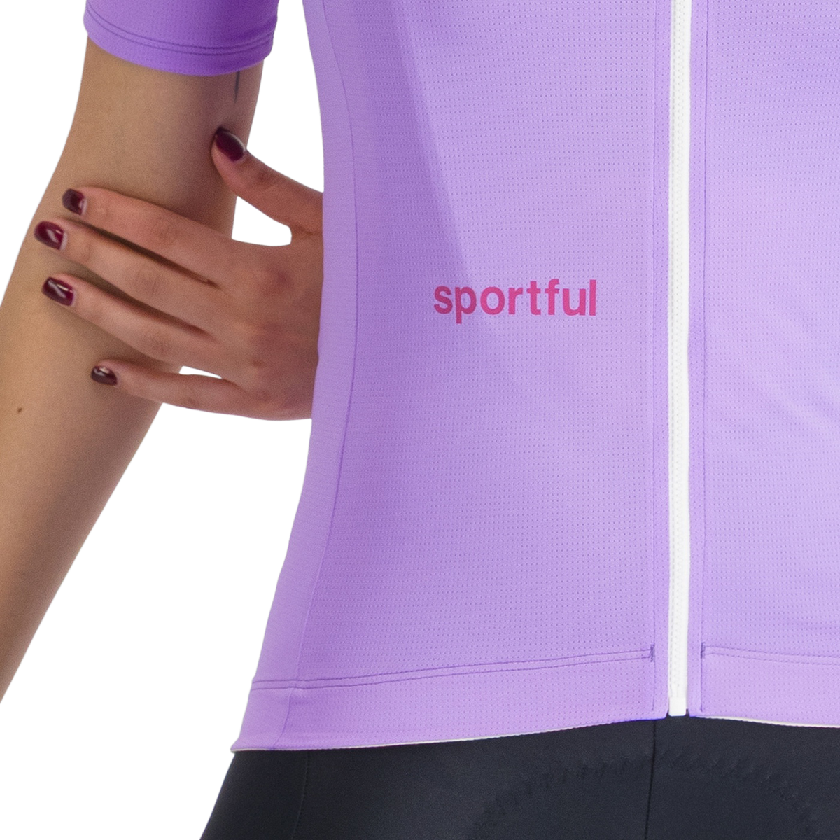 SPORTFUL CLASSIC Women's Short Sleeve Jersey Purple
