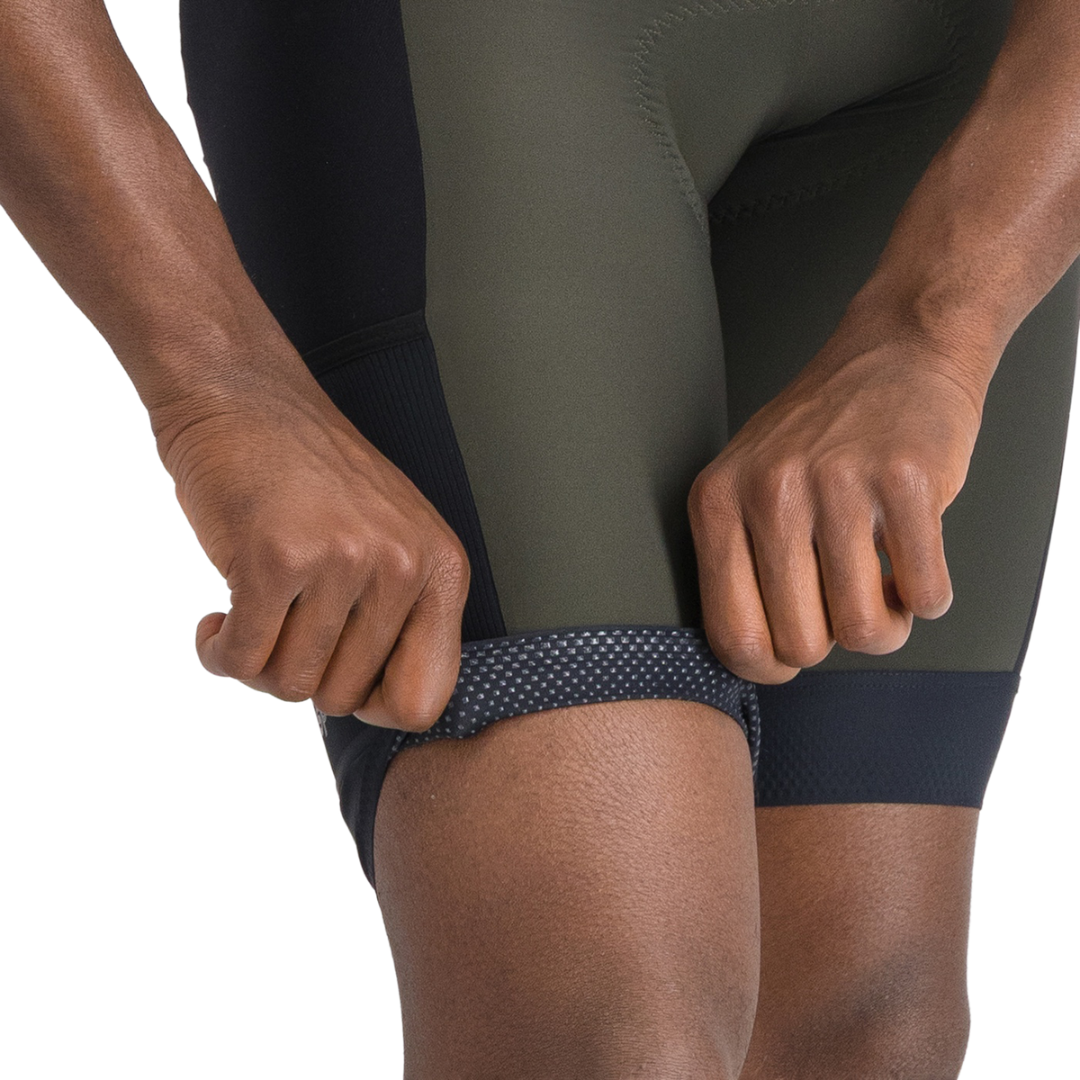Korte Bib-shorts SPORTFUL SUPERGIARA 2 Khaki/Sort