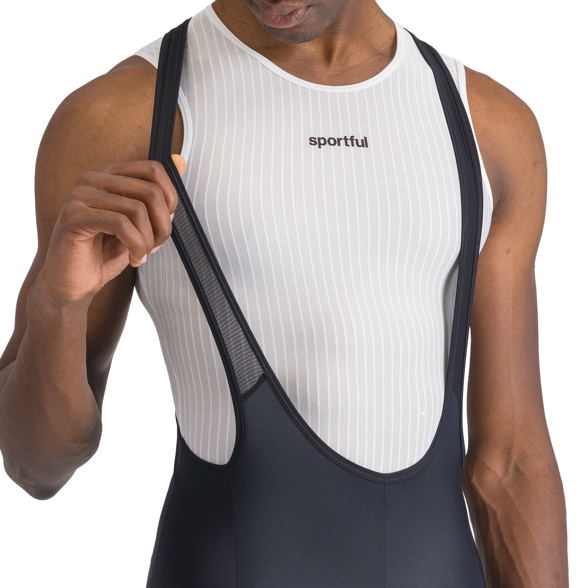 Krótkie Spodenki z Szelkami SPORTFUL PULSE Czarne