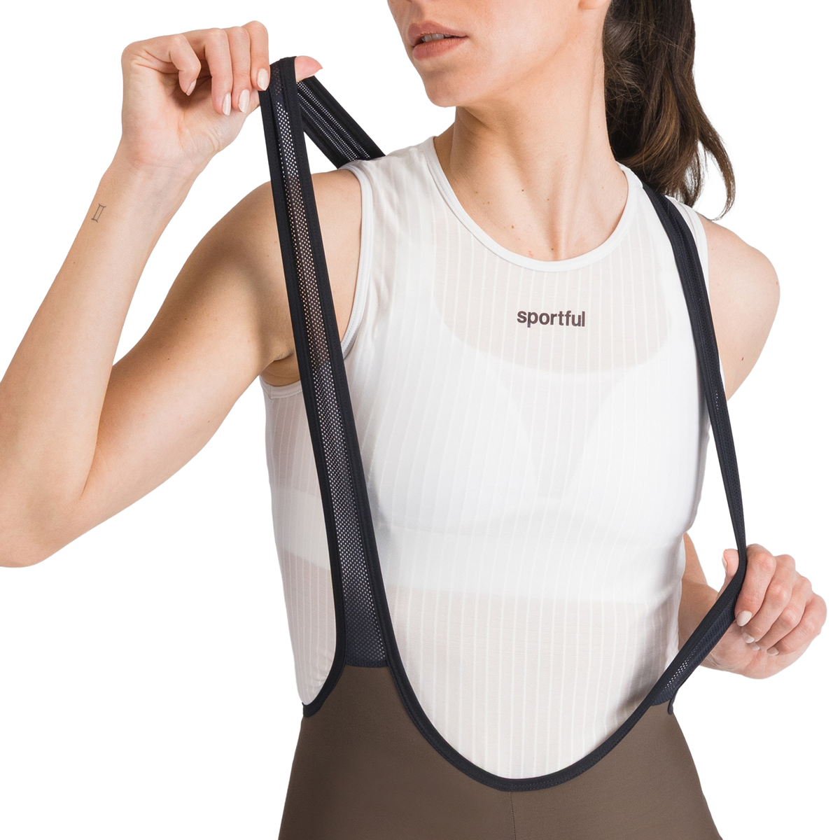 Korte Broek met Bretels SPORTFUL GIARA 2 Dames Bruin
