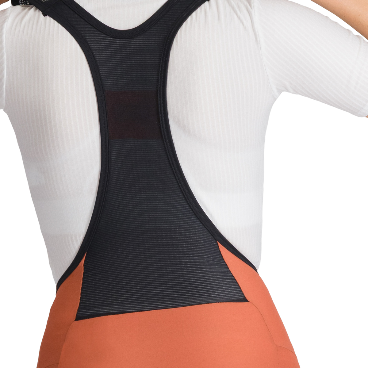 SPORTFUL PULSE Women's Short Bib Shorts Orange
