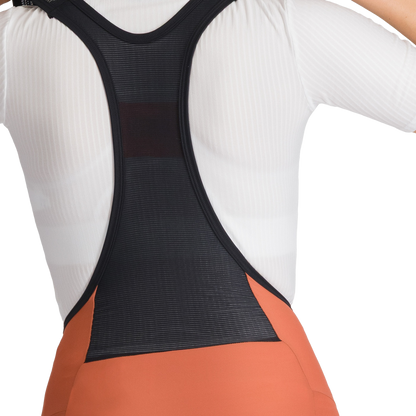 SPORTFUL PULSE Women's Short Bib Shorts Orange