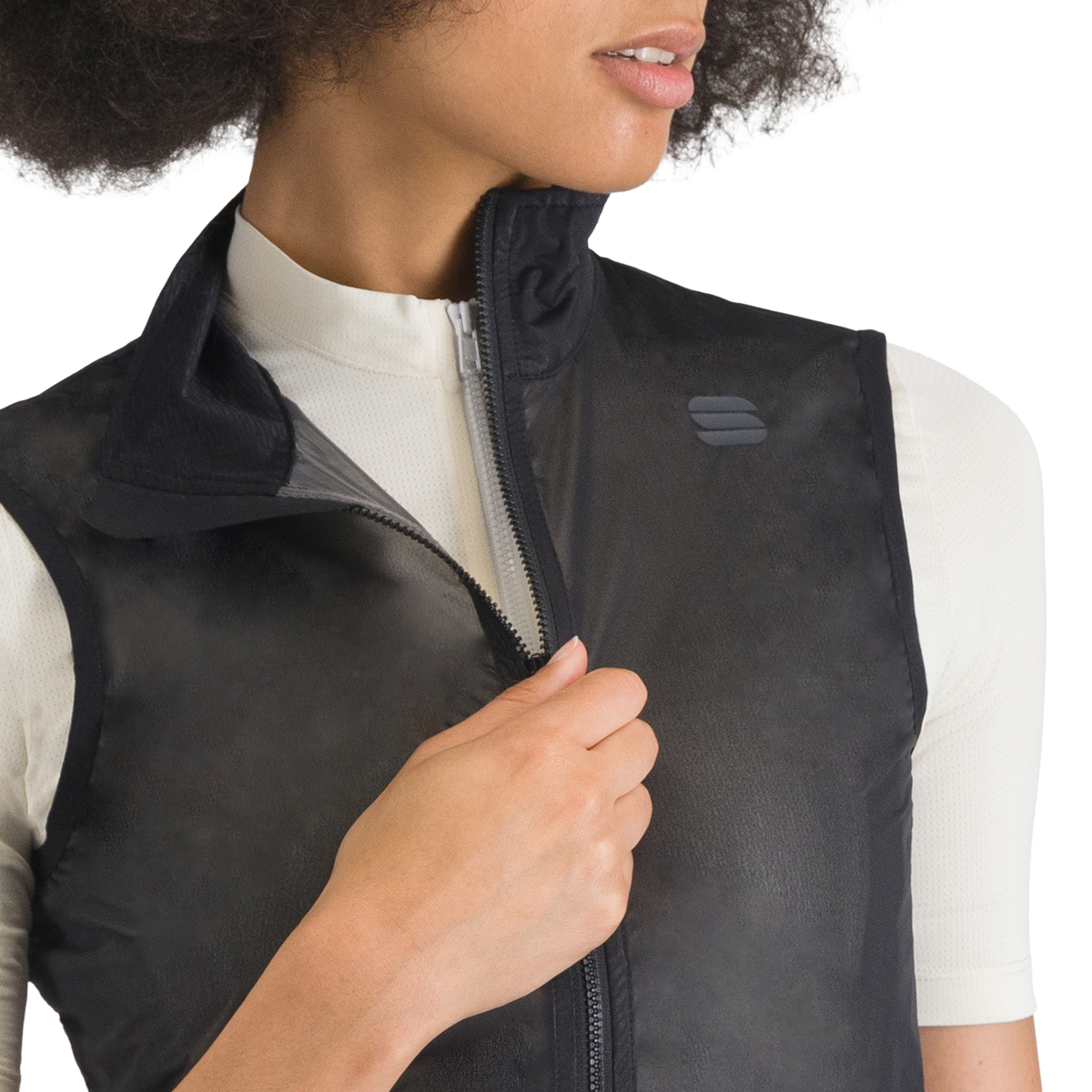 Ærmeløs Jakke SPORTFUL LIGHT AIR Dame Sort