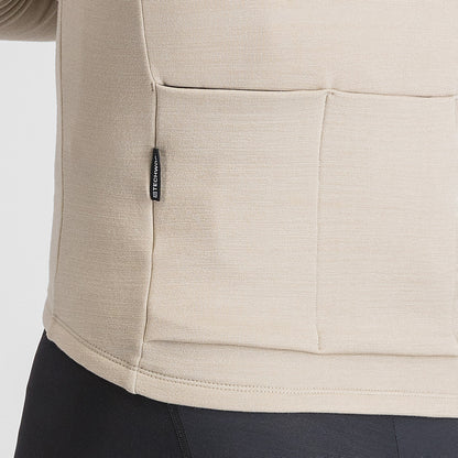 Sportful Supergiara Wool Long Sleeve Jersey Beige