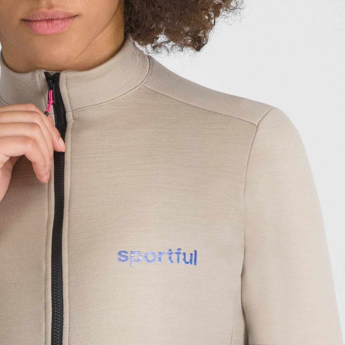 SPORTFUL SUPERGIARA WOOL Women's Long-Sleeved Jersey Beige