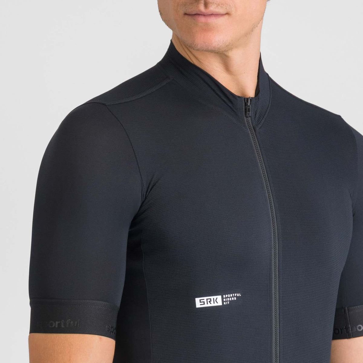 Trøje SPORTFUL SRK 2 Korte Ærmer Sort