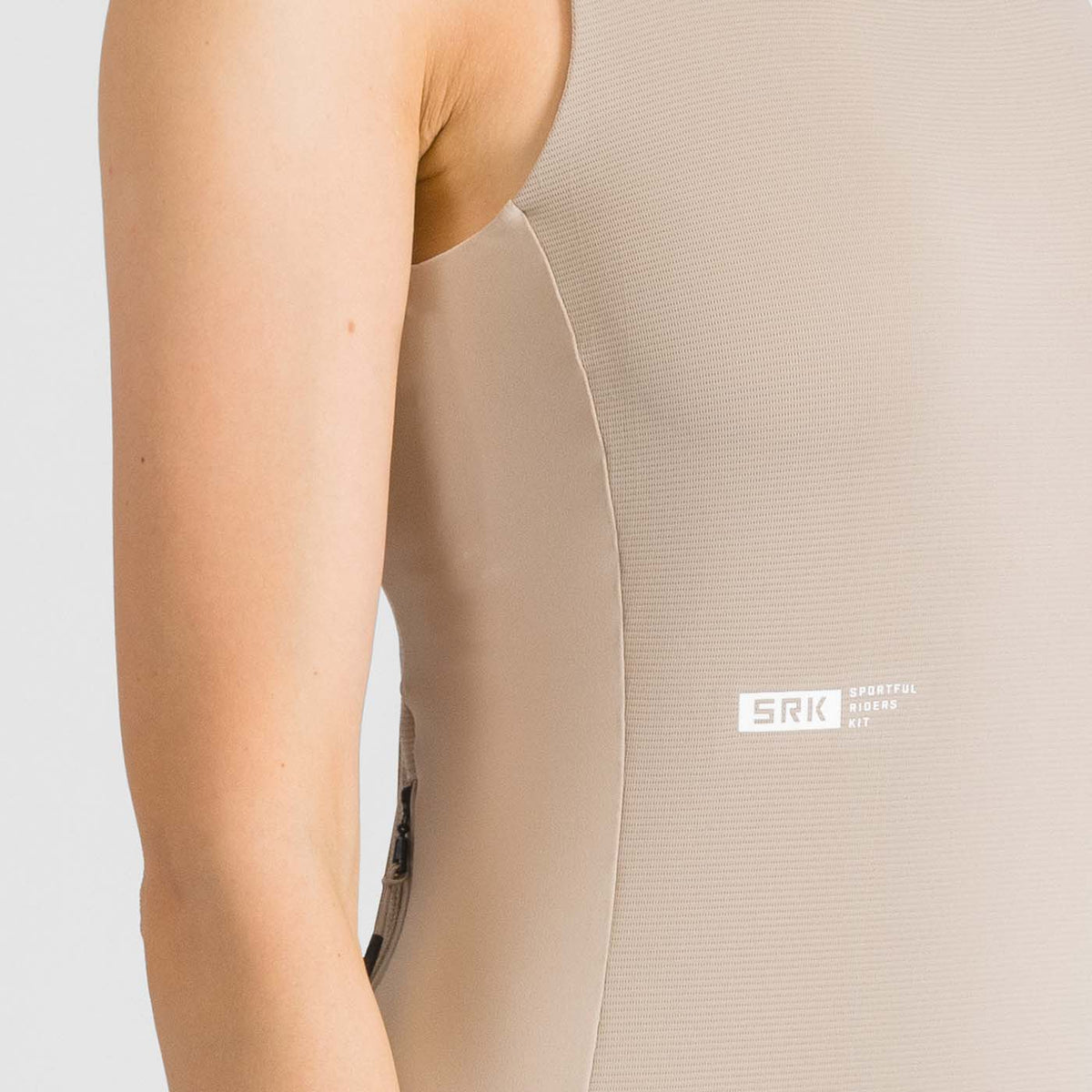 SPORTFUL SRK TOP Sleeveless Women's Jersey Beige