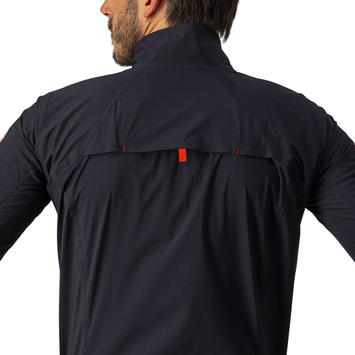 Jakke CASTELLI EMERGENCY 2 RAIN Sort