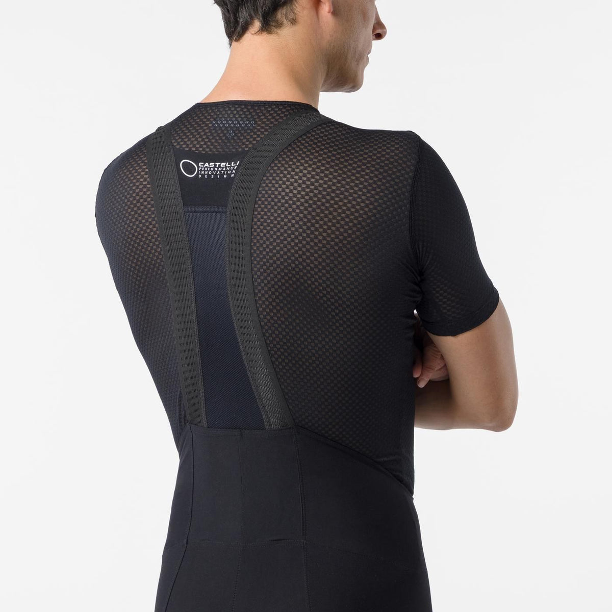 Undertrøje CASTELLI PRO MESH 2.0 Korte Ærmer Sort