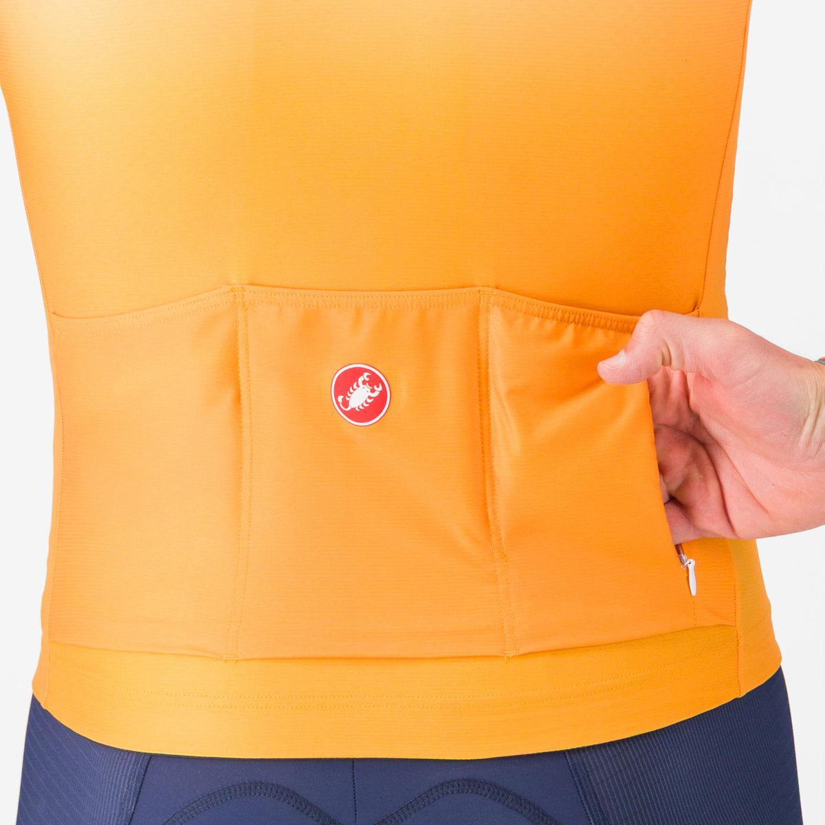 Tröja CASTELLI UPF Kortärm Orange