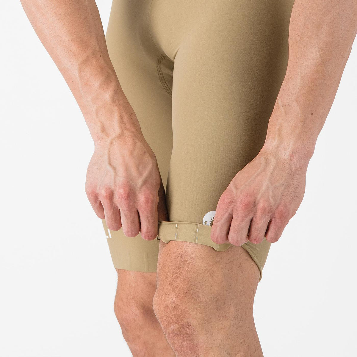Cykelshorts med Seler CASTELLI ESPRESSO 2 Beige Elmwood